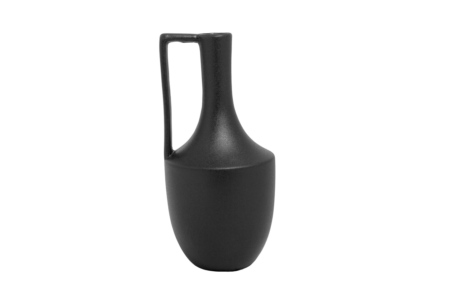 Ceramic Round Bottle Vase Matte Finish-14.00"H