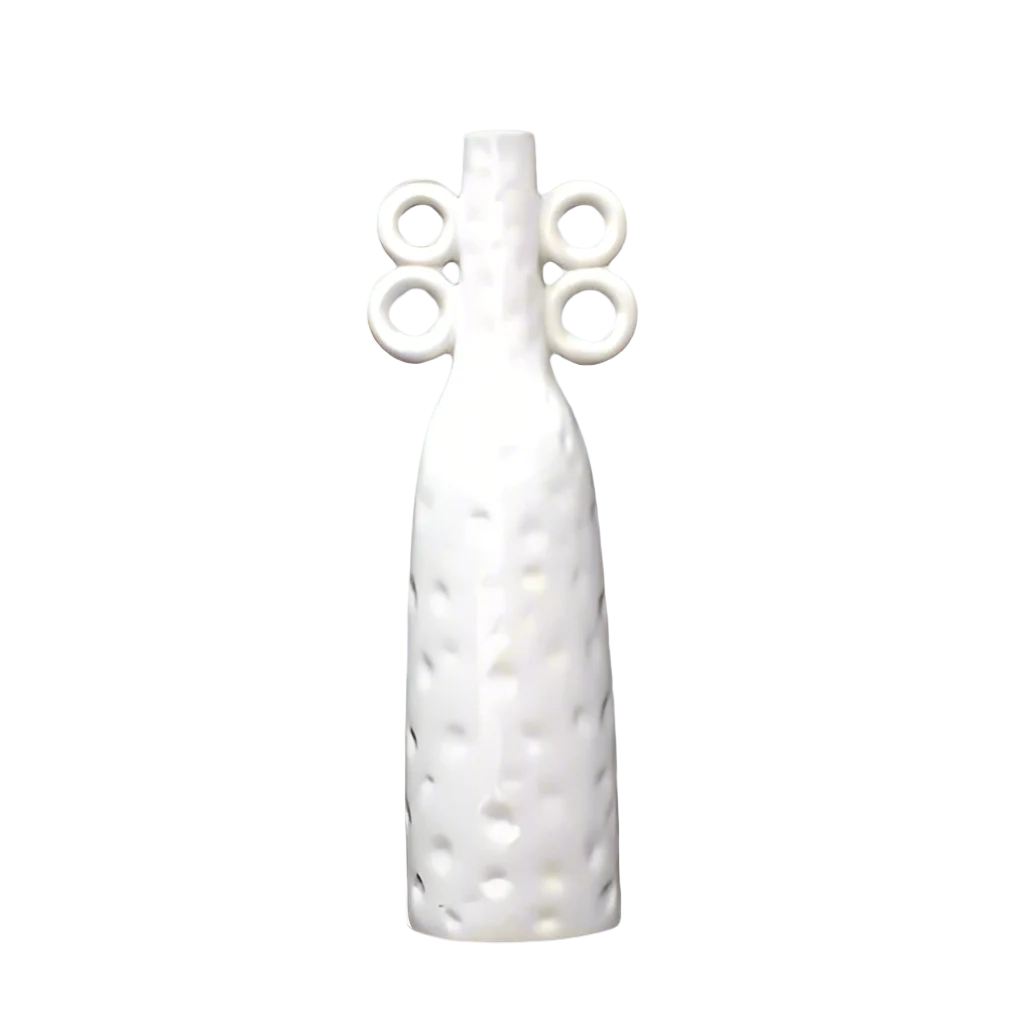 Kavina Dotted Ceramic Vase