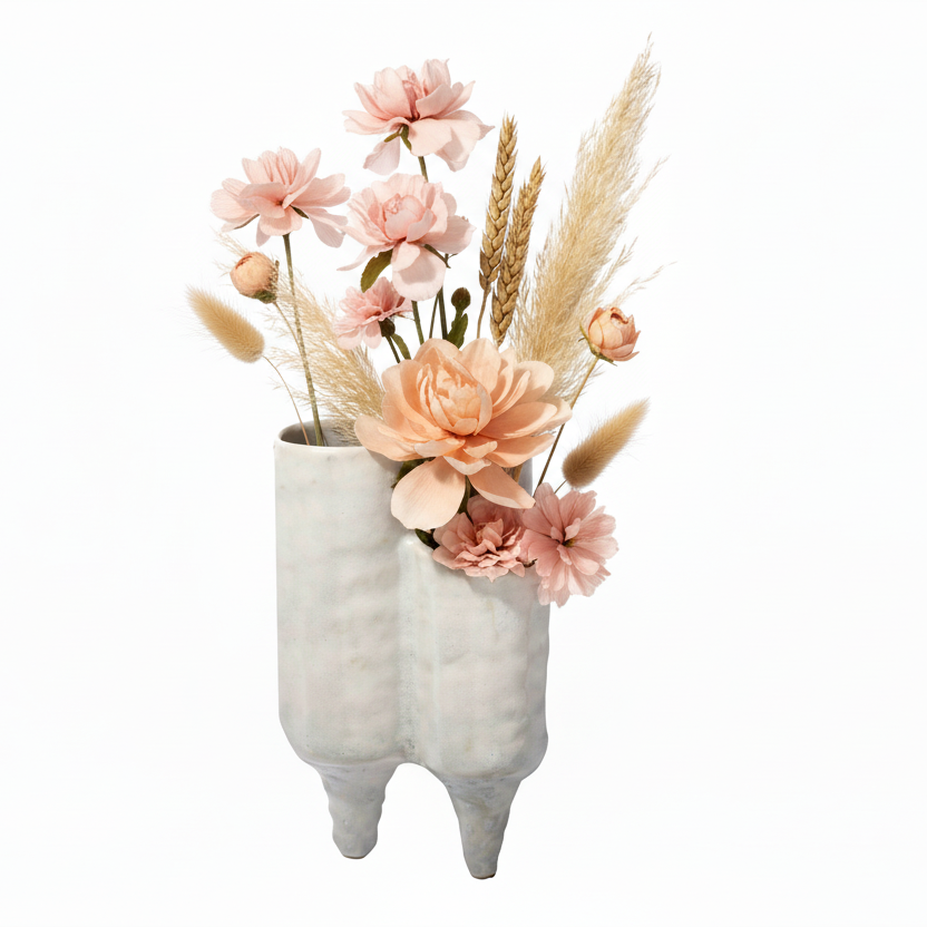 Aureva Cluster Ceramic Vase