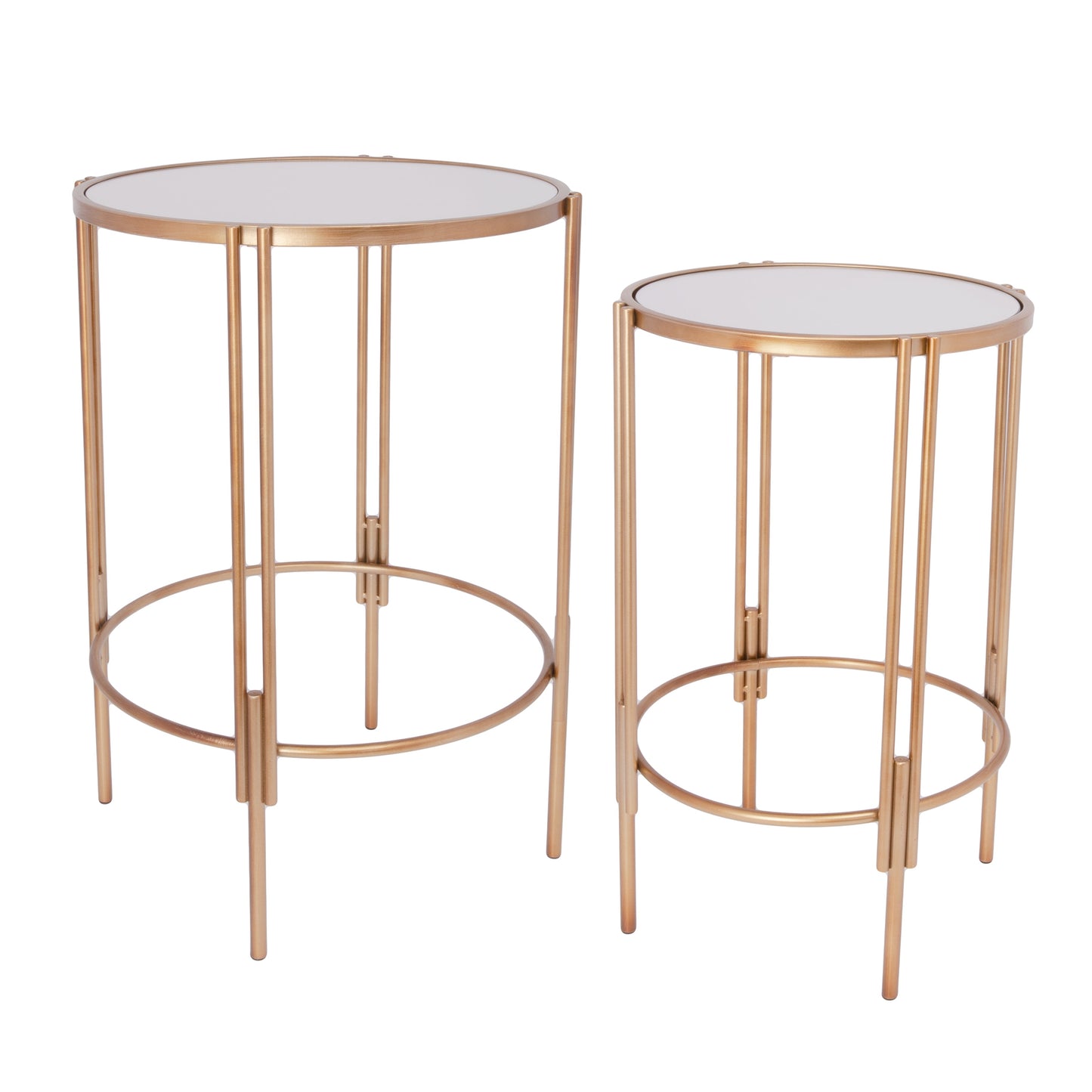 Lucy Metal Accent Table Set
