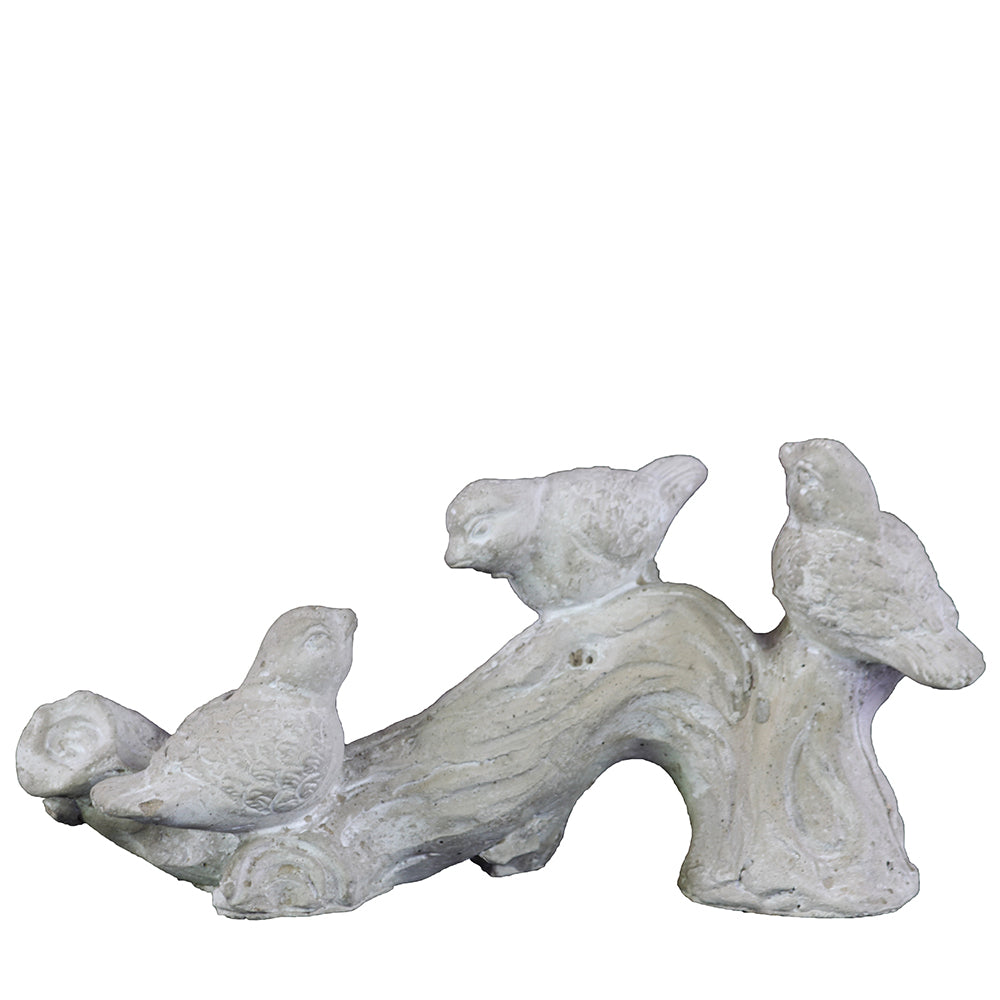 Frelora Cement Tree Branch Sculpture with Birds