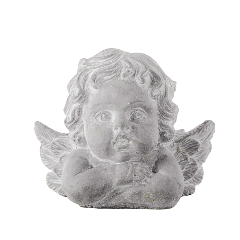 Aurelo Resting Cherub Figurine