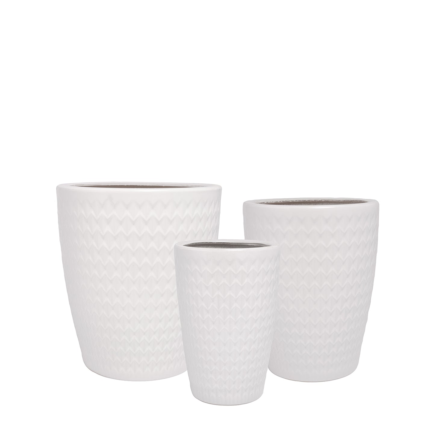 Myrtle Ceramic Pot Set (Set of 3)