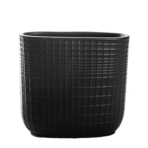 Quade Oval Ceramic Pot