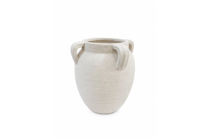 Aldora Multi-Handle Amphora Clay Jar