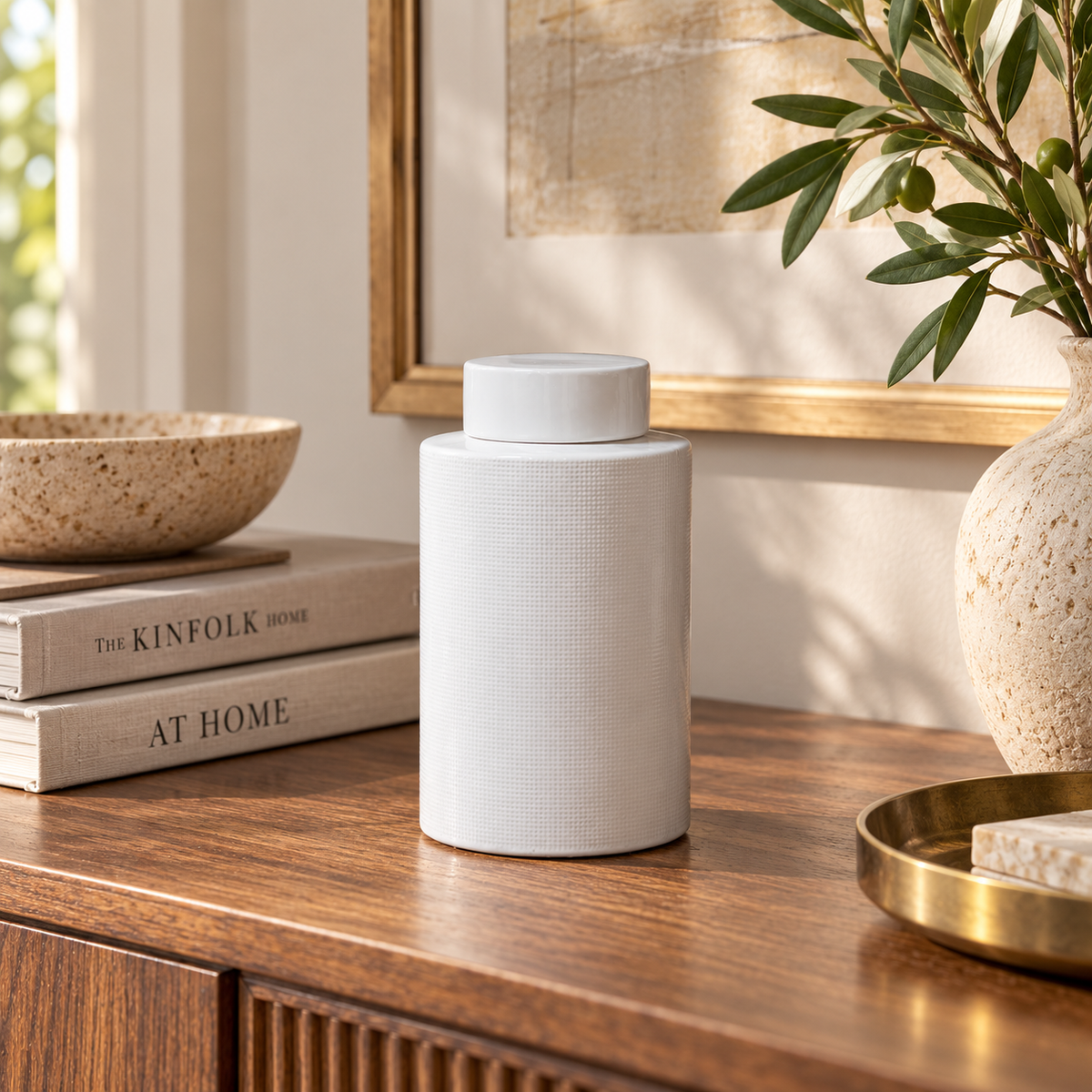 Arabella Ceramic Ginger Jar