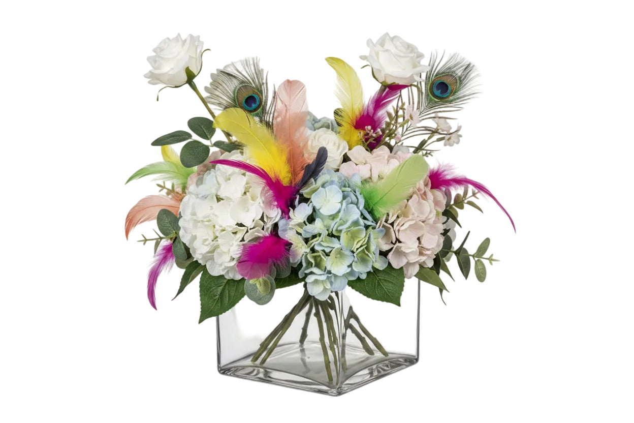 Clario Square Glass Vase