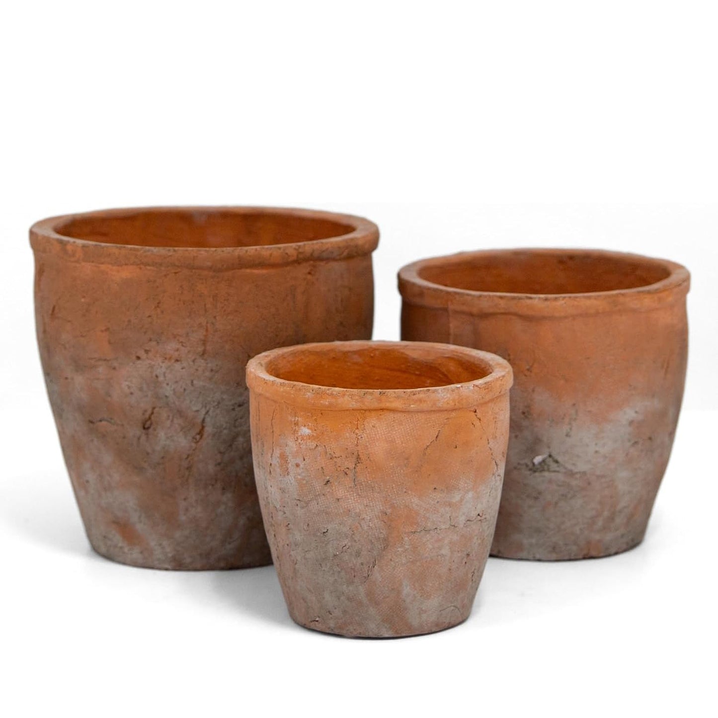 Vervain Wide Ceramic Flower Pots (Set of 3)