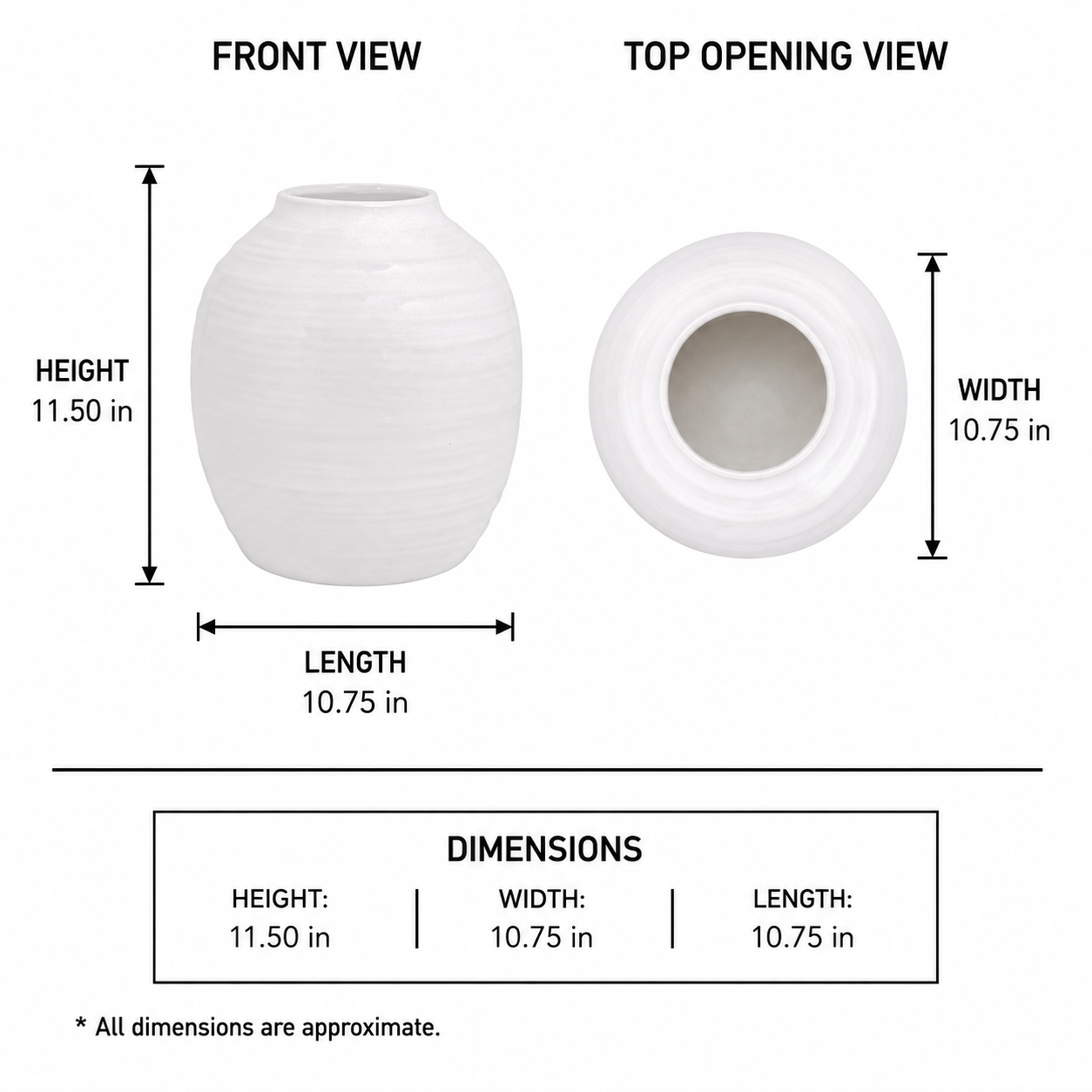Alivia Ceramic Vase