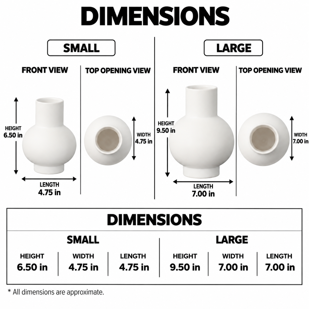 Xanthia Ceramic Vase