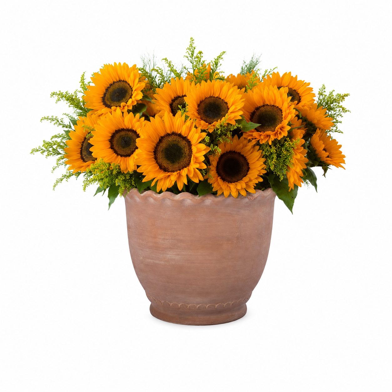 Eterna Handcrafted Round Planter