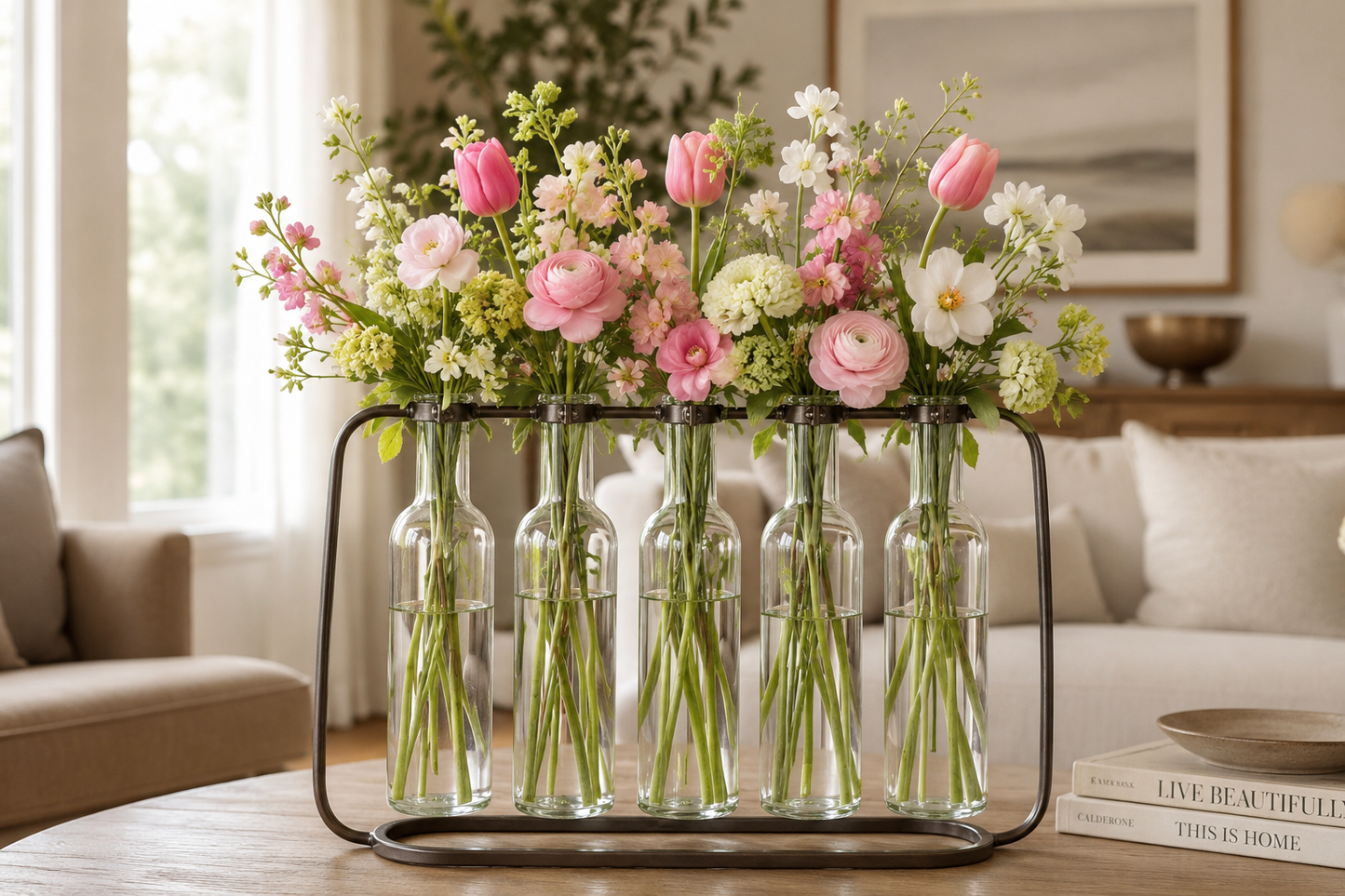 Harlen Hanging Bud Vase Cluster