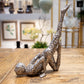 Liesel Polyresin Yoga Lady Sculpture