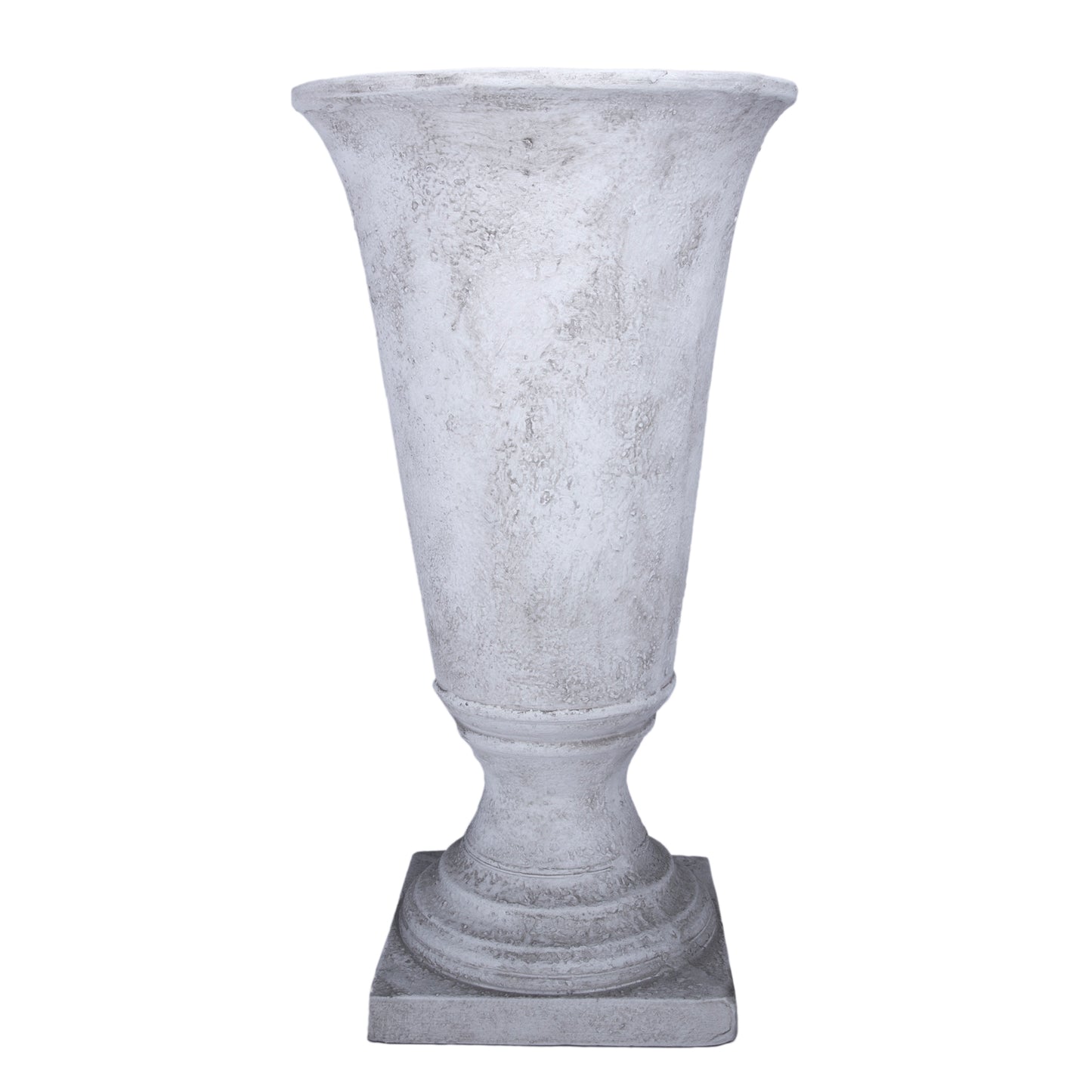 Niya Classic Fiberglass Urn Planter with Pedestal