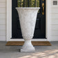 Niya Classic Fiberglass Urn Planter with Pedestal