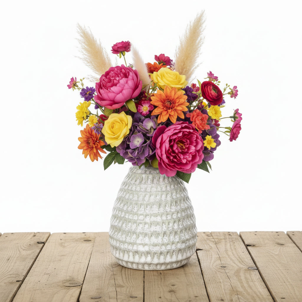 Ornavia Reactive Ceramic Vase