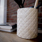 Brinna Embossed Ceramic Utensil Jar