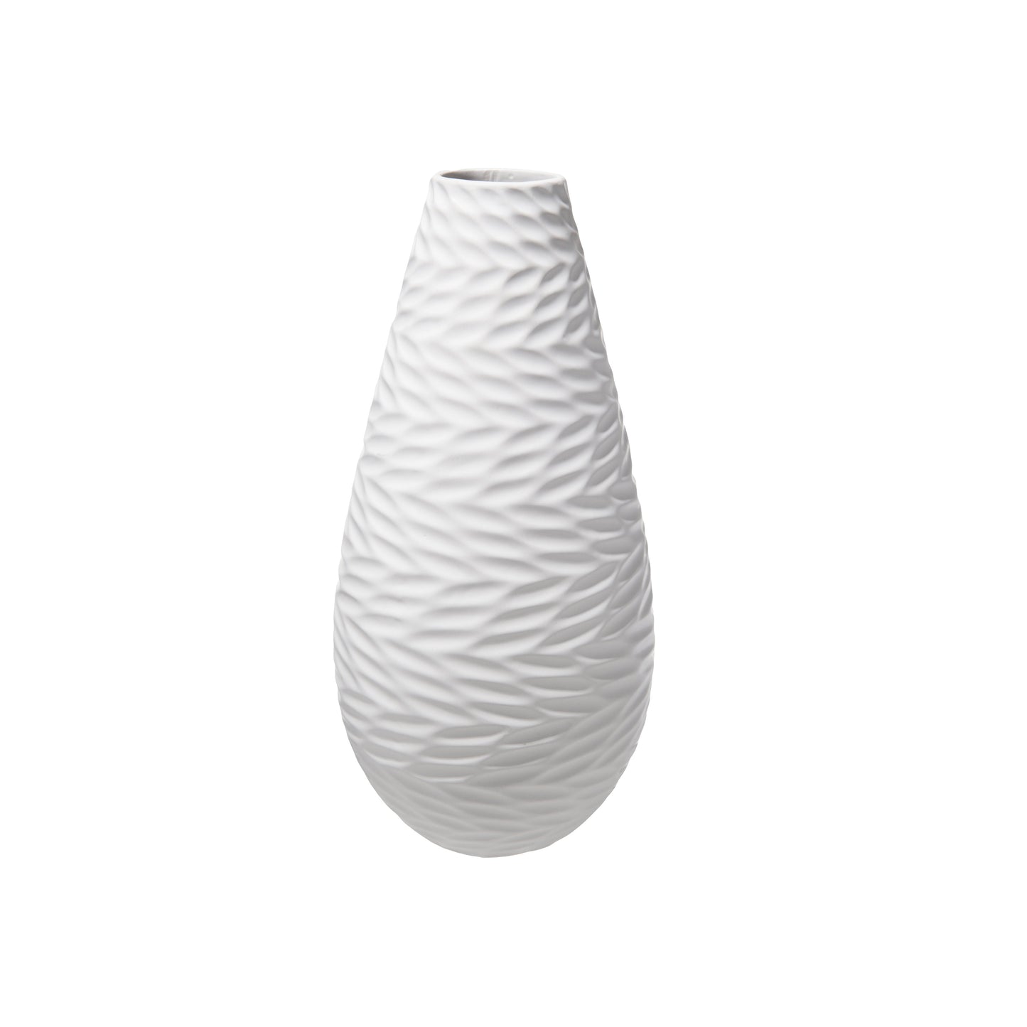 Joplin Engraved Bellied Ceramic Vase