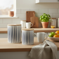 Umberly Ceramic Canister Set with Bamboo Lid (Set of 2)