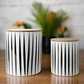 Umberly Ceramic Canister Set with Bamboo Lid (Set of 2)