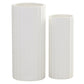 Caisel Cutout Design Ceramic Vase (Set of 2)
