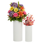 Caisel Cutout Design Ceramic Vase (Set of 2)