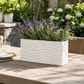 Aeros Ceramic Rectangle Vase