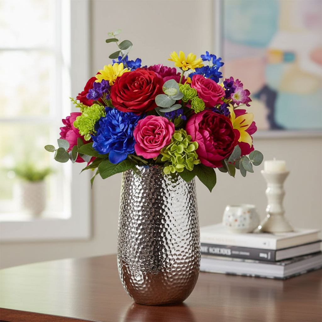 Naomi Ceramic Round Vase