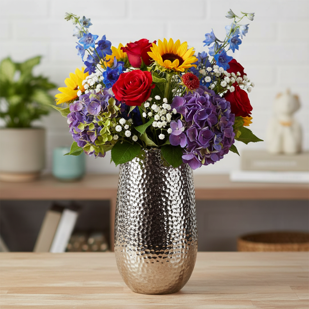 Naomi Ceramic Round Vase