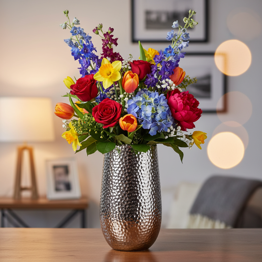 Naomi Ceramic Round Vase