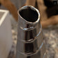 Sylvar Spiral Chrome Ceramic Vase