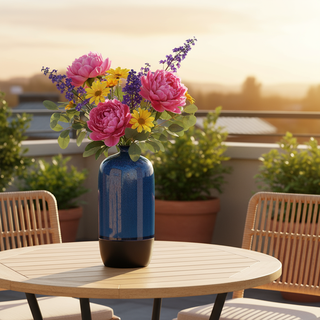 Avenza Glossy Ceramic Vase