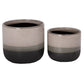 Zyric Banded Rim Ceramic Pot Set