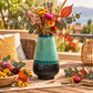 Zina Ceramic Round Bellied Vase