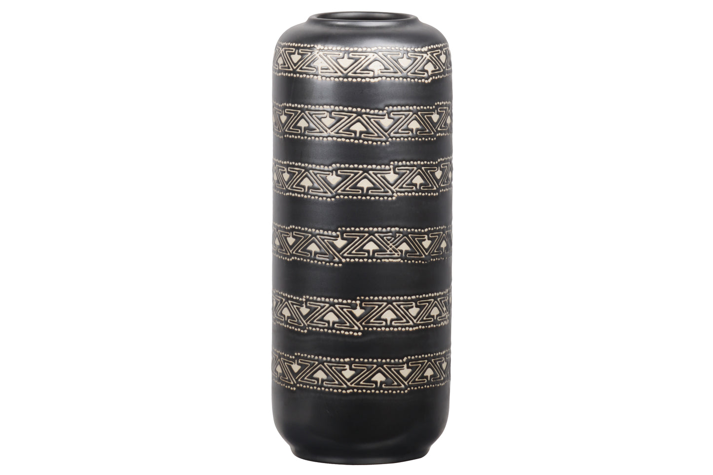 Rheo Charcoal Ceramic Vase