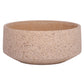 Cement Bowl Shaped Pot Granito Beige
