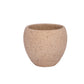 Granova Beige Cement Oval Pot
