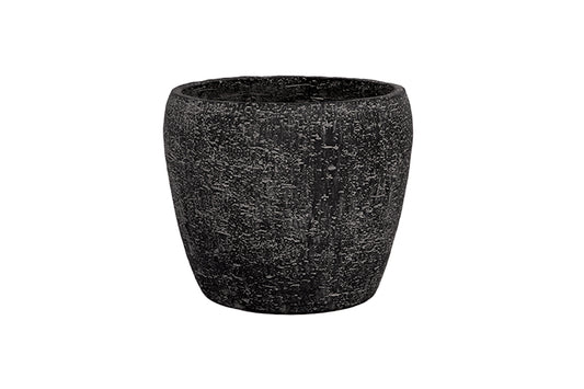 Droven Black Cement Pots