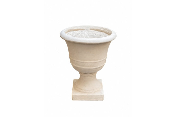 Nola Pedestal Urn Fiberglass Planter