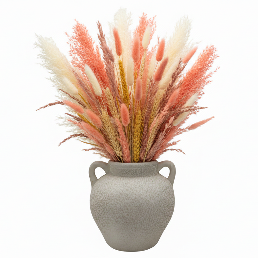 Lavanya Round Bellied Ceramic Vase