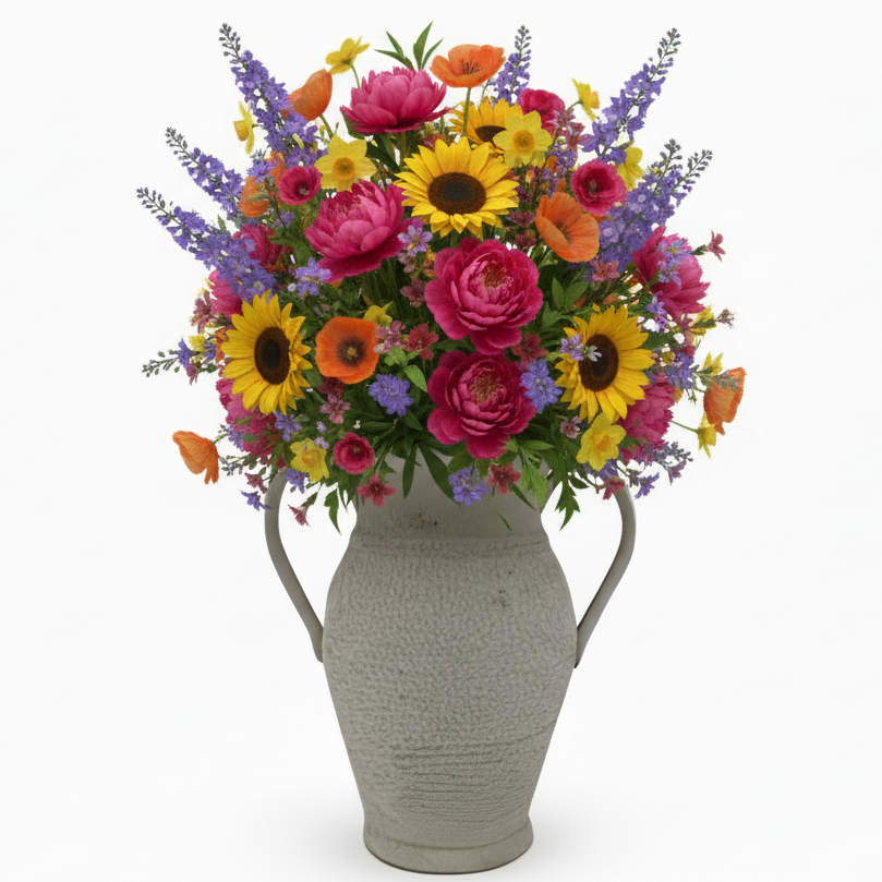 Saira Round Urn Ceramic Vase
