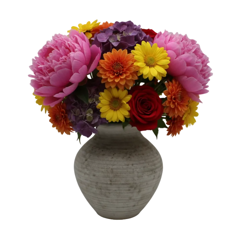 Kaveri Round Ceramic Vase