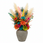 Lasya Round Ceramic Vase