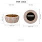 Shams Ribbed Ceramic Bowl