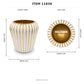 Prima Ribbed Ceramic Planter