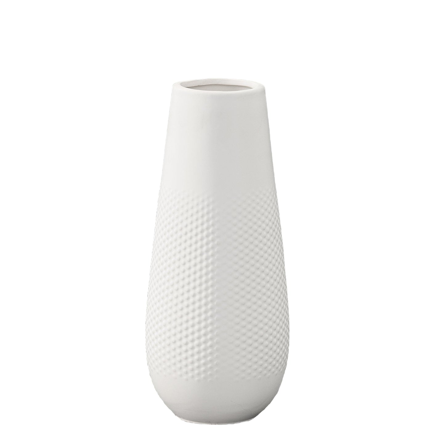 Jax Embossed Dot Ceramic Vase