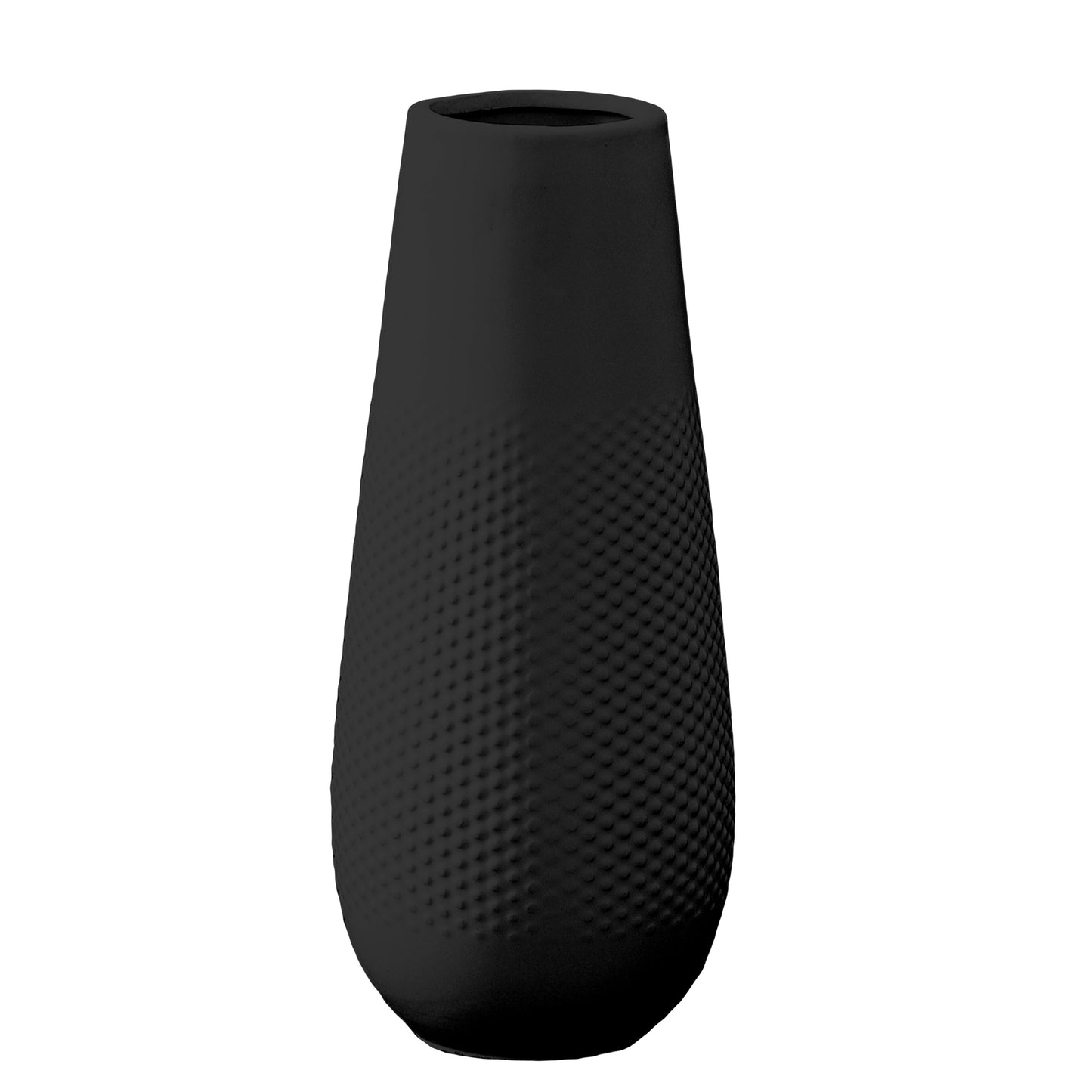 Jax Embossed Dot Ceramic Vase