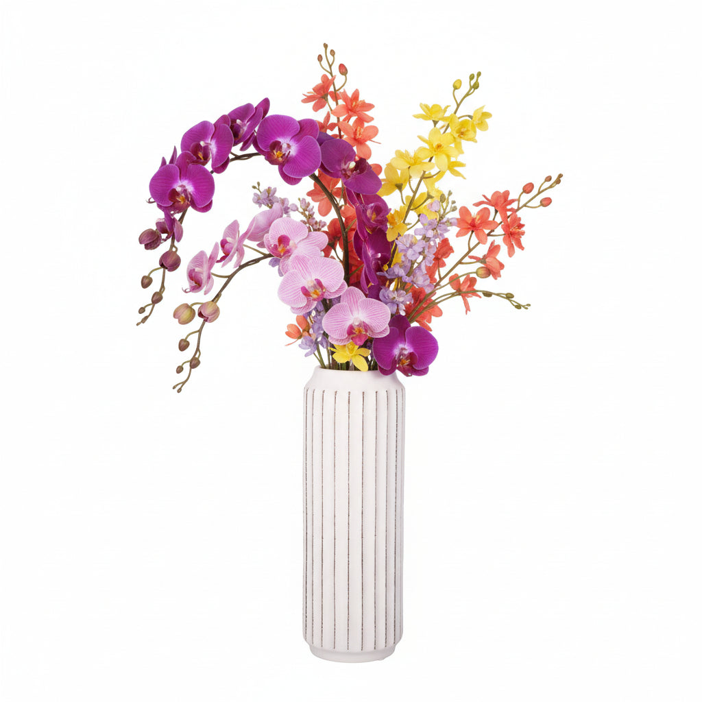 Jensen Corrugated Ceramic Vase