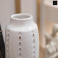 Tallis Ceramic Vase with Textured Design