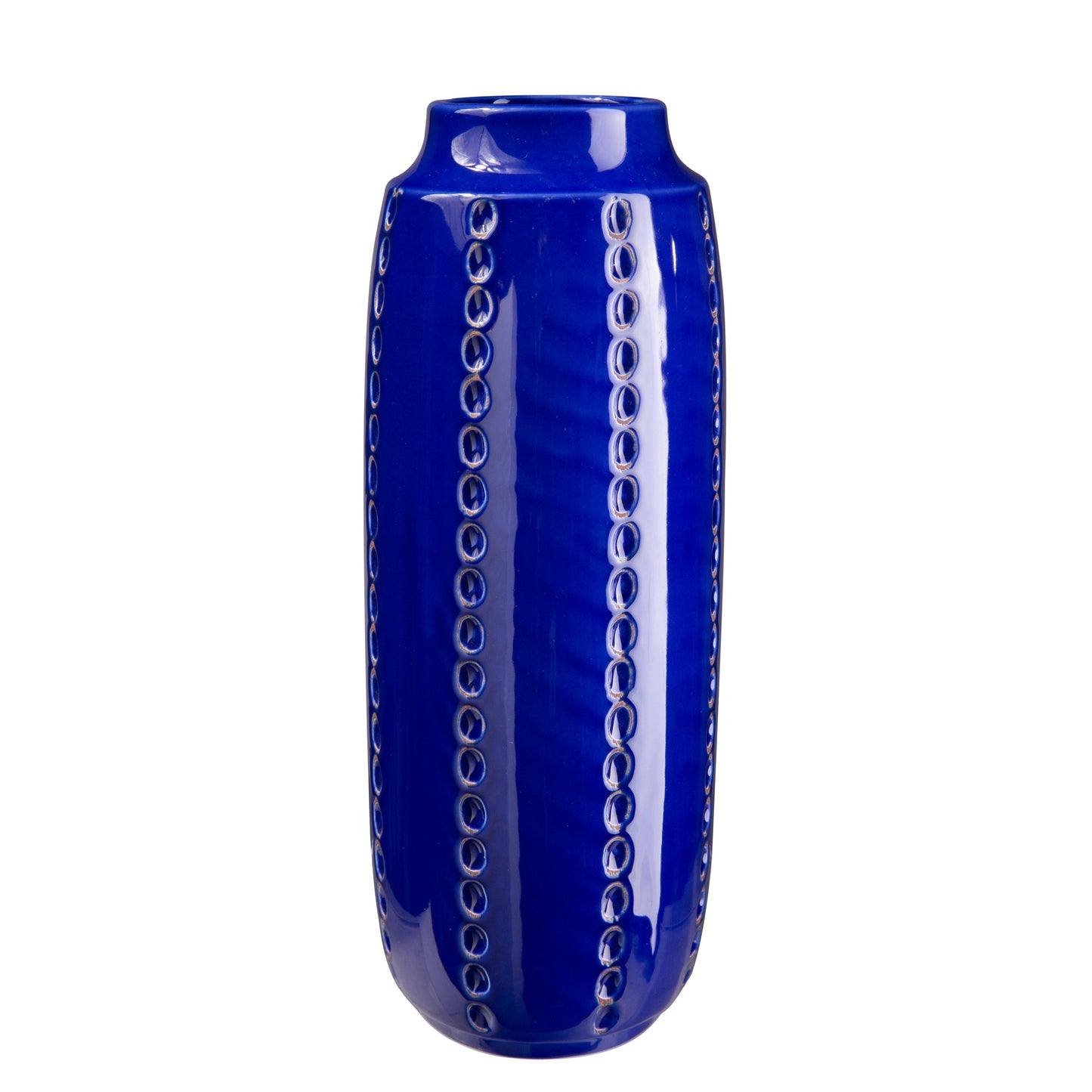 Tallis Ceramic Vase with Textured Design